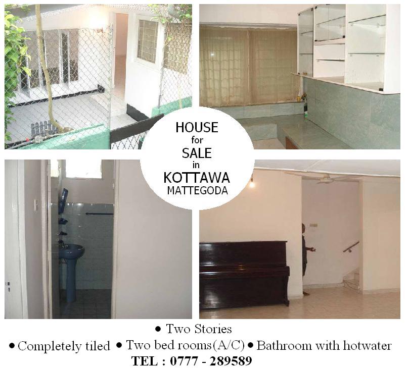 Kottawa House for sale