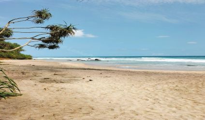 Beachfront land