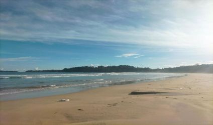 Beachfront land