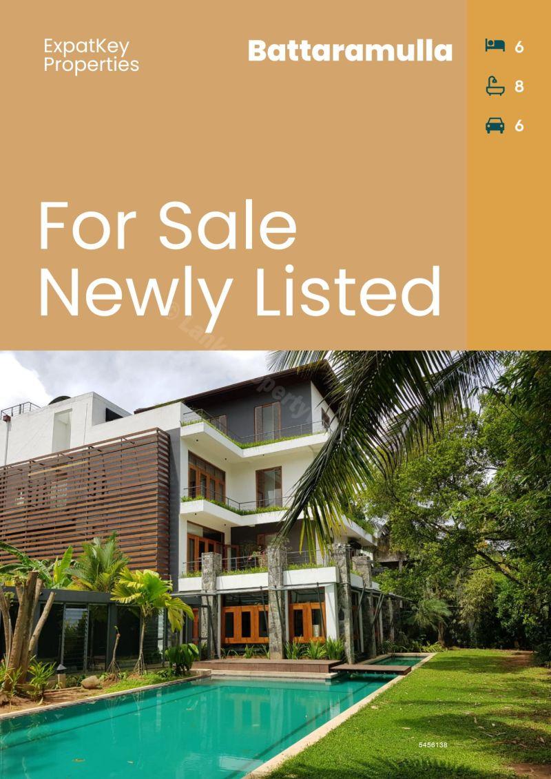 House for Sale in Battaramulla Luxurious Modern House for Sale in