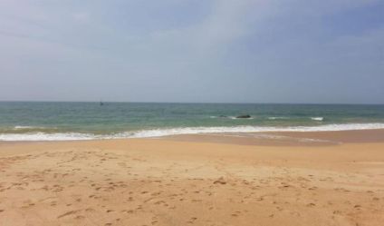Beachfront land