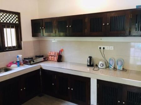 Kitchen - 3 Bedroom Tourist villa with pool for rent in Talpe for Rs. 527,000  (Per Month)