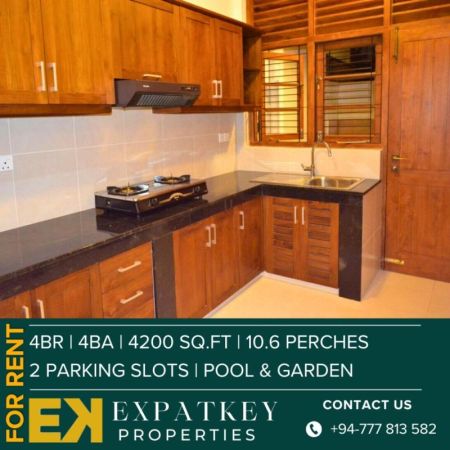 Kitchen - EK-0790 | 4BR | House | Colombo 5 | High Level Road | 10.6 Perches | 4200 SQ.FT | Rent | Furnished/Unfurnished