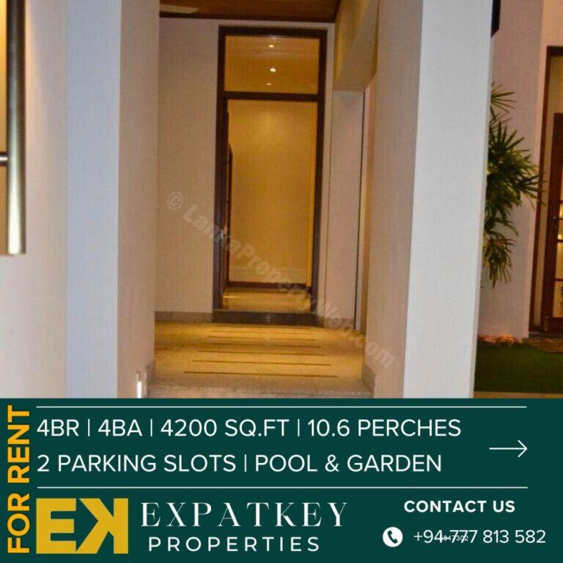 Exterior - House for rent in Colombo 5