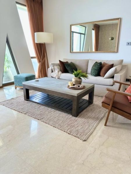 Living Room - ￭ Altair ￭ 03 Bedroom Apartment ￭ For Rent ￭ (NK906)
