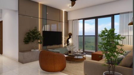 Living Room - 2 Bedroom Apartments for sale in Nugegoda for Rs. 49.2 million - The Residence at Verdant Square 