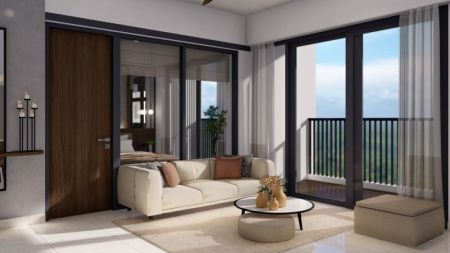 Living Room - 2 Bedroom Apartments for sale in Nugegoda for Rs. 49.2 million - The Residence at Verdant Square 