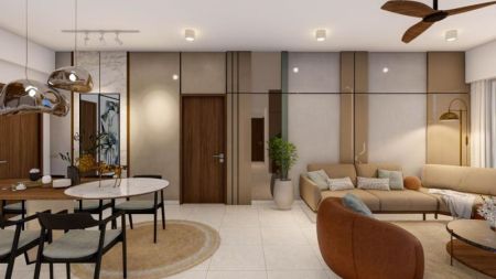 Living Room - 3 Bedroom apartment for sale in Nugegoda for Rs. 61.4 million - The Residence at Verdant Square 