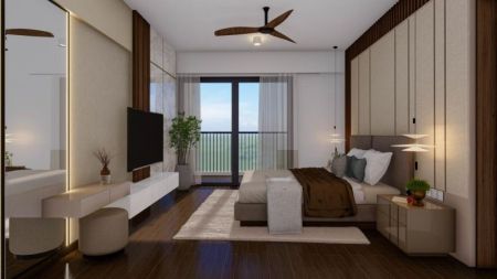 Living Room - 3 Bedroom apartment for sale in Nugegoda for Rs. 61.4 million - The Residence at Verdant Square 