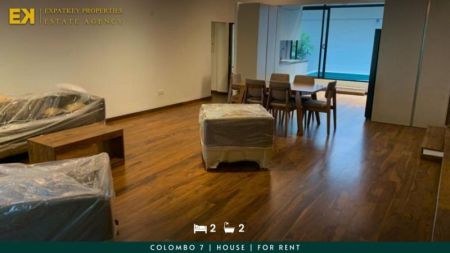 Living Room - 2 Bedroom House | For Rent | Colombo 7 | Fully Furnished | EK-0450