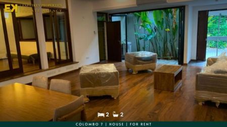 Living Room - 2 Bedroom House | For Rent | Colombo 7 | Fully Furnished | EK-0450