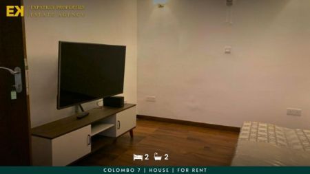 Living Room - 2 Bedroom House | For Rent | Colombo 7 | Fully Furnished | EK-0450