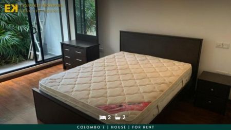 Bedroom - 2 Bedroom House | For Rent | Colombo 7 | Fully Furnished | EK-0450