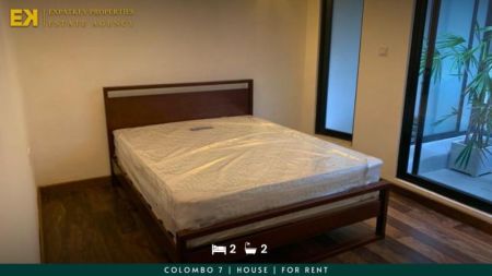 Bedroom - 2 Bedroom House | For Rent | Colombo 7 | Fully Furnished | EK-0450