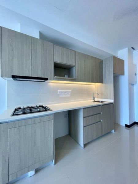 Kitchen - One bedroom apartment at Trizen with carparking available for sale - Colombo 2 