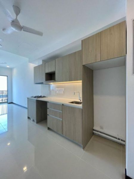 Kitchen - One bedroom apartment at Trizen with carparking available for sale - Colombo 2 