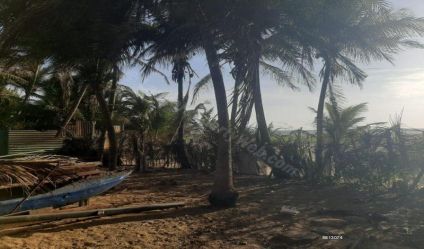 Beachfront land