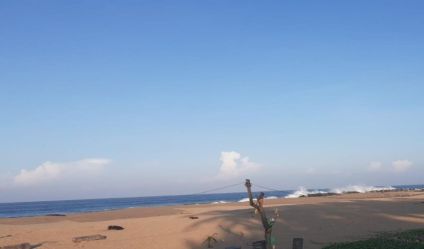 Beachfront land