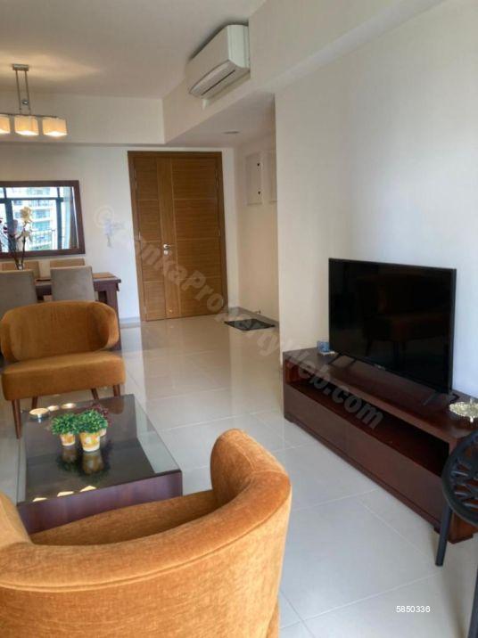 Living Room - Apartment for rent in Colombo 5