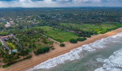 Beachfront land