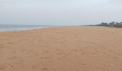 Beachfront land