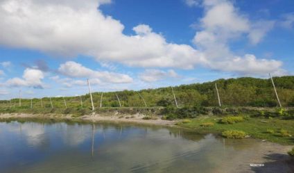 Waterfront land