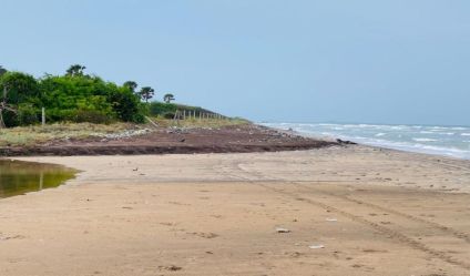 Beachfront land