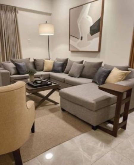 Living Room - 3BR Fully-Furnished Apartment for Rent/Sale in Capital Heights, Rajagiriya