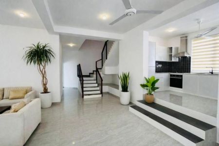 Living Room - Battaramulla Pelawatthe Lake Road Brand new modern house for sale 