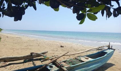 Beachfront land