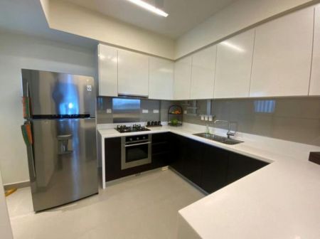 Kitchen -  Cinnamon Life - 02 Bedroom Furnished Apartment for Rent in Colombo 02 (A4123)-RENTED
