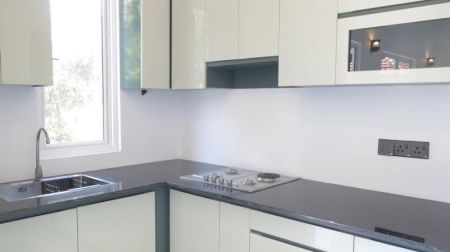 Kitchen - Negombo Katuwapitiya, 1st floor brand new  semi furnished apartment on rent for lady / girl 
