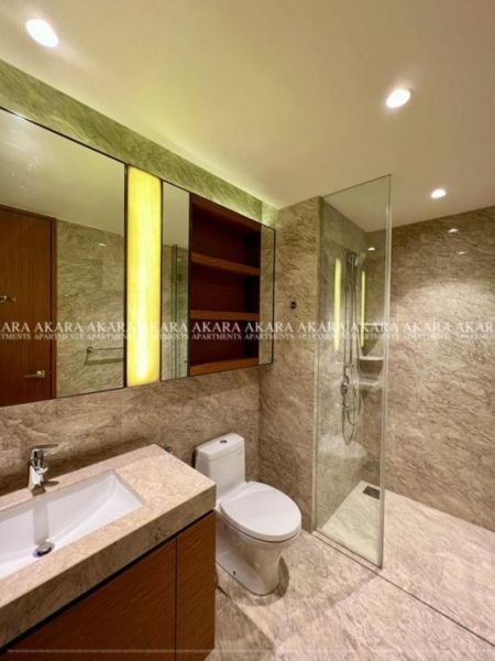 Bathroom - Shangri-La Furnished Apartment for Rent - A39980
