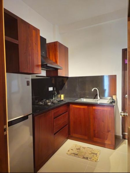 Kitchen - Fully Furnished 2BR Apartment For Sale In Ariyana Resort Athurugiriya 
