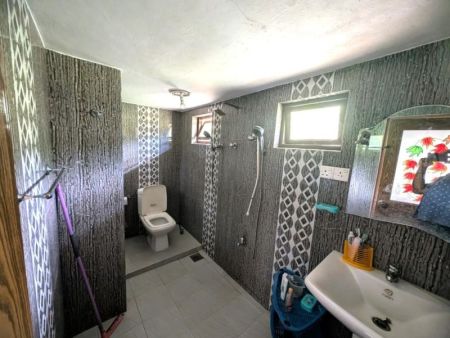 Bathroom - House & Established Rice/Grinding Mill Business for Sale in Matara