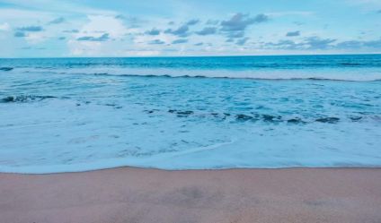 Beachfront land