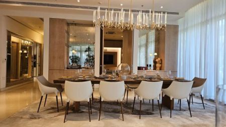 Dining room - SAPPHIRE RESIDENCES | This is not just a home. It’s a legacy | South Asia's Most Prestigious Sky Mansions