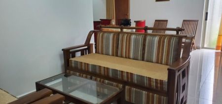 Dining room - Fully Furnished Ground Floor 3 Bed Elixia for Rent - 150000/=