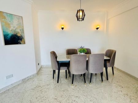 Dining room - Luxury Apartment for Rent in Colombo 07