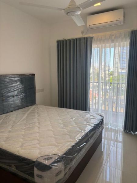 Bedroom - Ref(P-MANZ-851)Modern 3-Bedroom Apartment for Rent – Colombo 06 (Wellawatte)