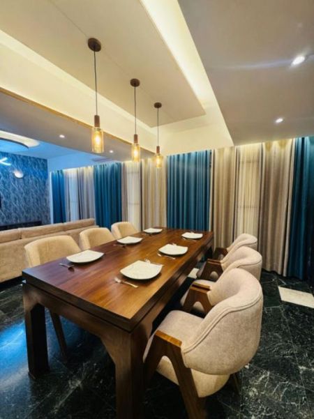 Dining room - Flower Court - 03 Bedroom Furnished Apartment for Rent in Colombo 07 (A4001)-RENTED