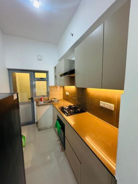 Kitchen - Modern 2 Bedroom Apartment for Rent at Canterbury Golf Resort / LKR 150,000 (EM182RN)