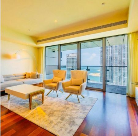 Living Room - Cinnamon Life | Apartment For Rent | 3 BR | 880 K 