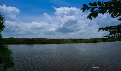 Waterfront land