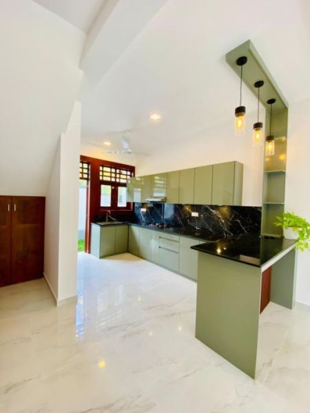 Kitchen - Luxury 4-Bedroom Modern Home Athurugiriya