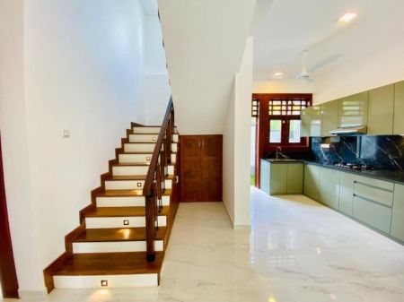 Kitchen - Luxury 4-Bedroom Modern Home Athurugiriya