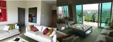 Living Room - SKY GARDENS – SPACIOUS 4 BEDROOM APARTMENT| 2,143 sq ft| Rajagiriya| Green views| Rs. 99 Mil