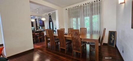 Dining room - Spacious & Fully Furnished 3-Story Luxury House for Rent in Thalangama - KO-932