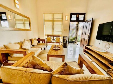 Living Room - Prime - 03 Bedroom Semi Furnished Apartment for Sale in Thalawathugoda (A6018)