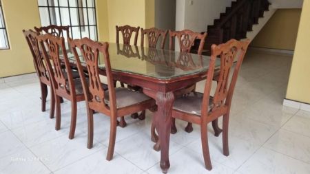 Dining room - 🏠Fully furnished house for rent in Gothami Rd Colombo 8